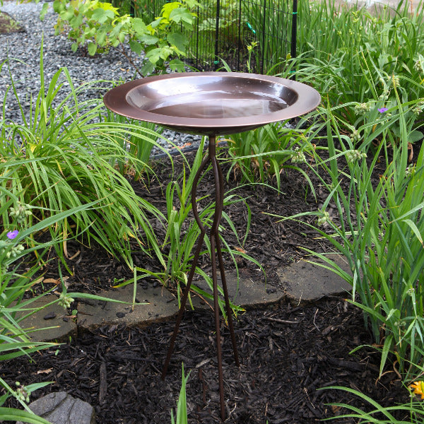 18&quot; Classic Copper Birdbath Birdbath