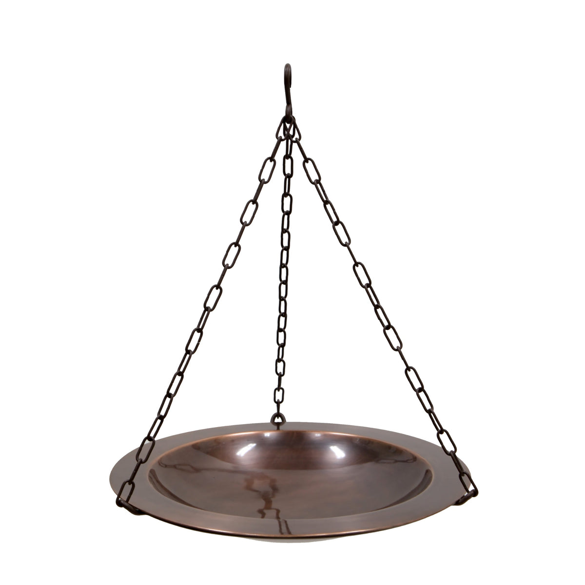 18&quot; Classic Copper Birdbath Birdbath Hanging Birdbath