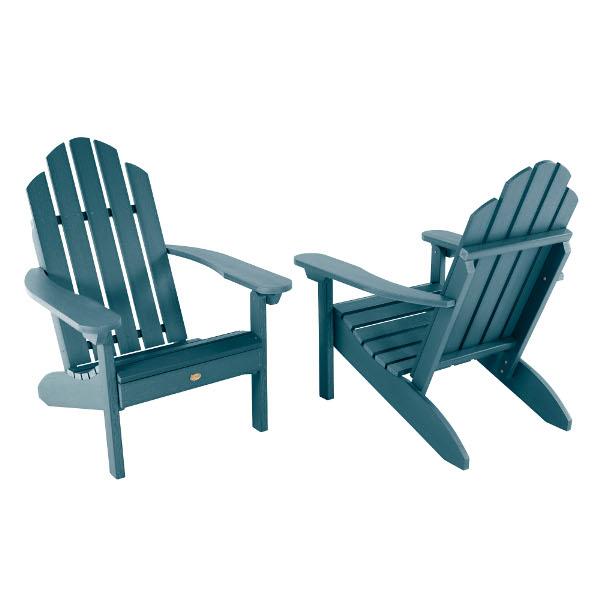 2 Classic Westport Adirondack Chairs Adirondack Chair Nantucket Blue