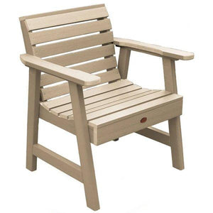 2 Weatherly Garden Chairs with 1 Square Side Table Conversion Set