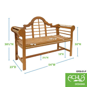 4-ft Lutyens Bench Bench