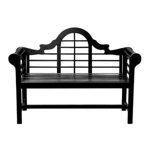 4-ft Lutyens Bench Bench Black