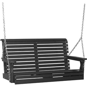 4ft Plain Swing Swing Black