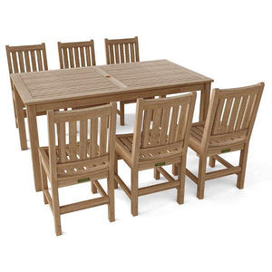 7-Pieces Sonoma Rectangular Dining Set