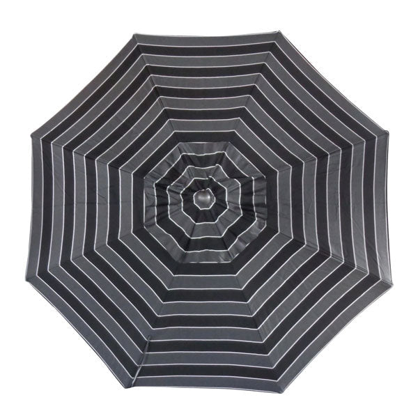 9 ft Market Umbrella Umbrella Stand Peyton Granite / Black Frame
