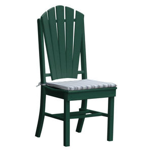 A & L Furniture Adirondack Dining Chair Outdoor Chairs Aruba Blue