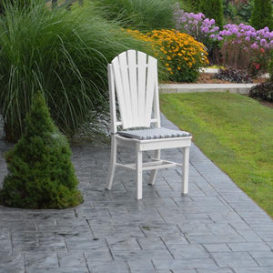 A & L Furniture Adirondack Dining Chair Outdoor Chairs Aruba Blue