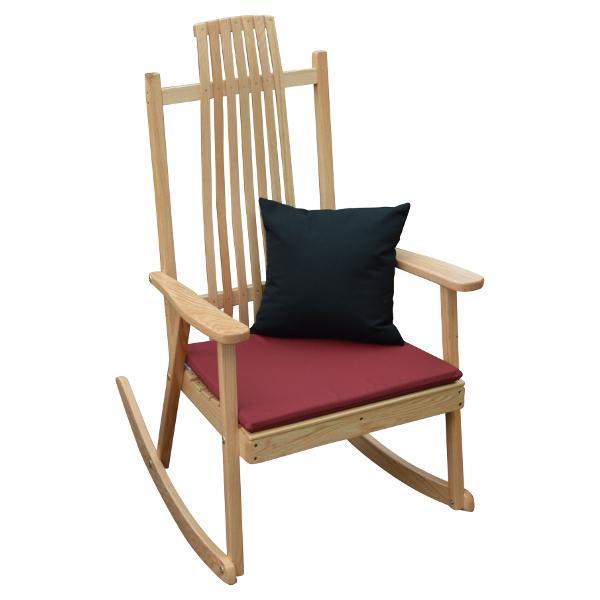 A &amp; L Furniture Bent Oak Rocker Chair Rocker Chair Natural