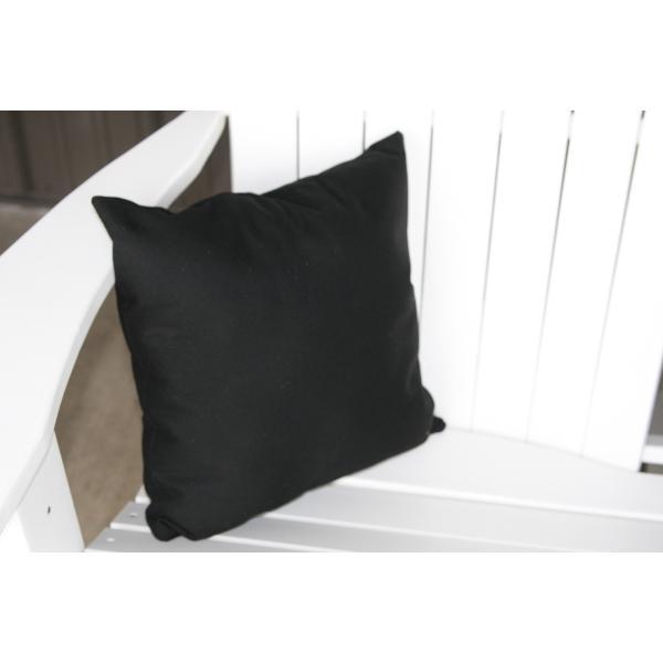 A &amp; L Furniture Cozy Pillow Pillows 15&quot; pillow / Black