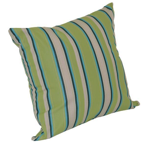 A &amp; L Furniture Cozy Pillow Pillows 15&quot; pillow / Lime Stripe