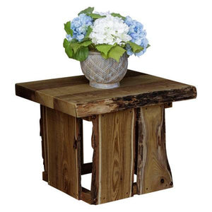 A & L Furniture Evening Grove Side Table Side Table Mushroom