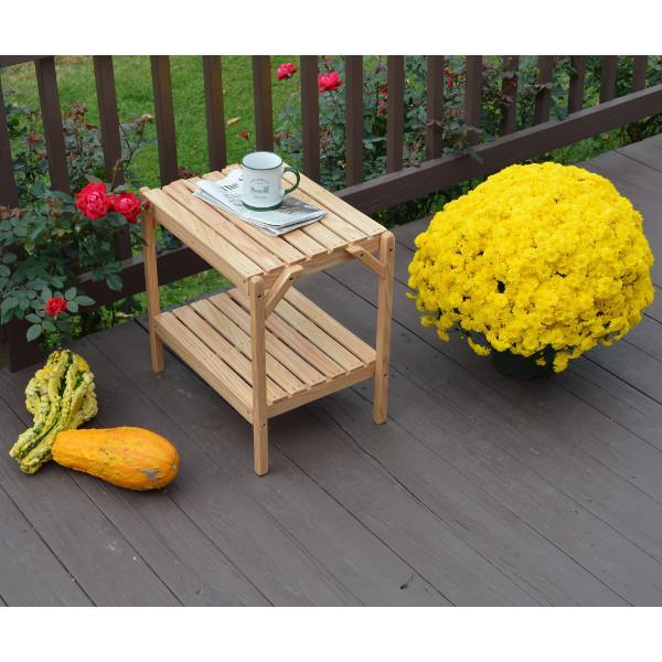 A &amp; L Furniture Oak End Table End Table Natural