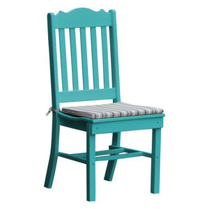 A & L Furniture Royal Dining Chair Outdoor Chairs Aruba Blue