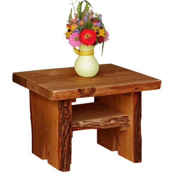 A &amp; L Furniture Sunrise Thicket Side Table Side Table Cedar