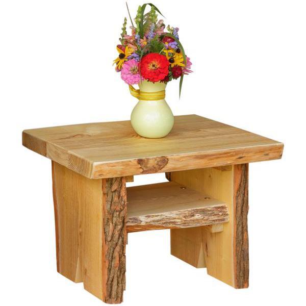 A &amp; L Furniture Sunrise Thicket Side Table Side Table Natural