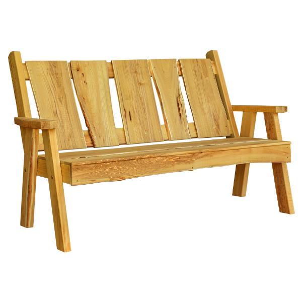 A &amp; L Furniture Timberland Garden Bench Garden Benches 5ft / Natural