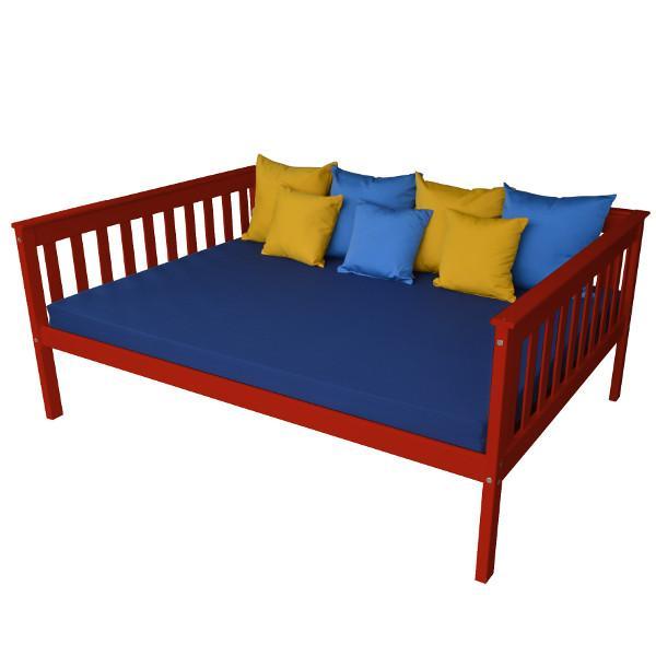 A &amp; L Furniture VersaLoft Mission Daybed Daybed Full / Tractor Red