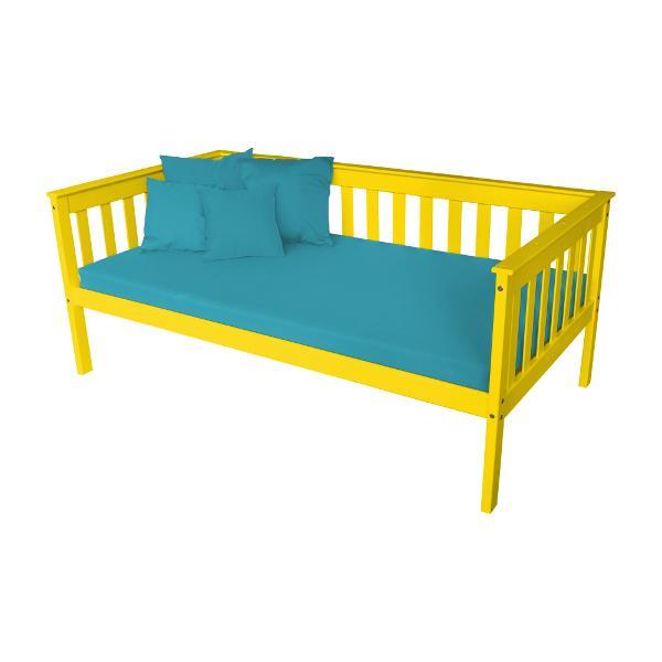 A &amp; L Furniture VersaLoft Mission Daybed Daybed Twin / Canary Yellow