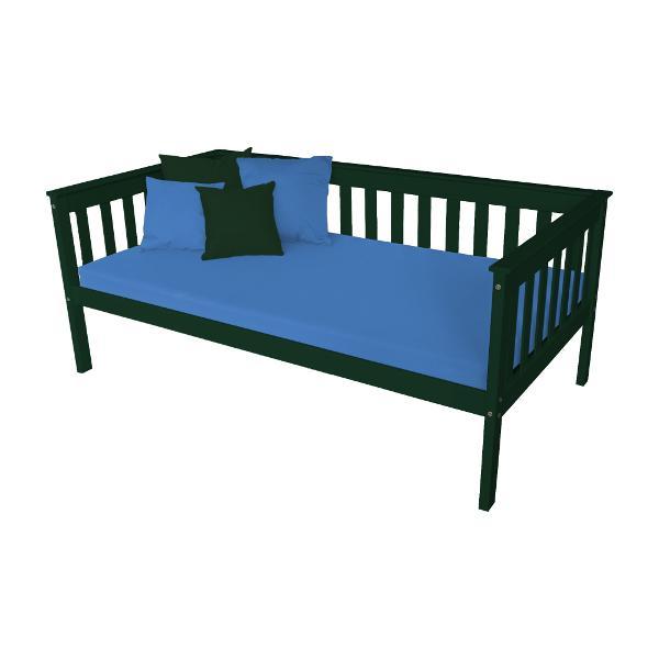 A &amp; L Furniture VersaLoft Mission Daybed Daybed Twin / Dark Green