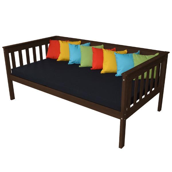 A &amp; L Furniture VersaLoft Mission Daybed Daybed Twin / Rich Tobacco