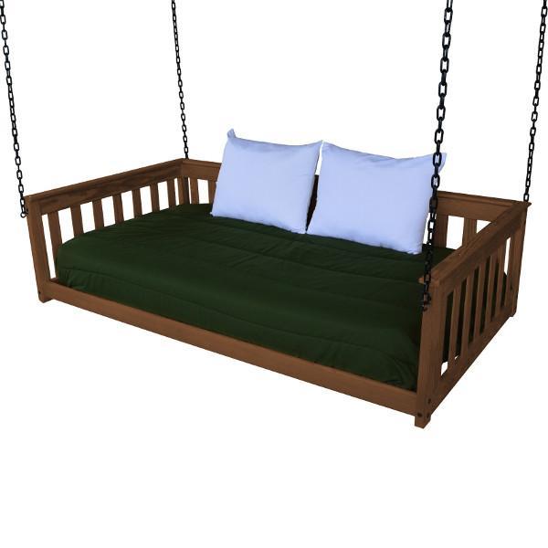 A &amp; L Furniture VersaLoft Mission Hanging Daybed with Chain Daybed Twin / Asbury