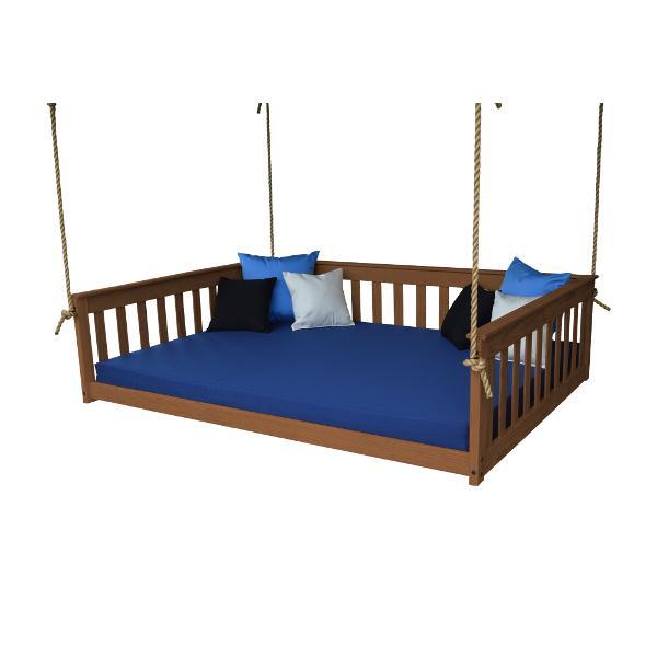 A &amp; L Furniture VersaLoft Mission Hanging Daybed with Rope Daybed Full / Asbury