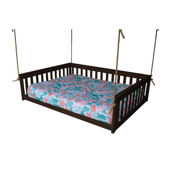 A &amp; L Furniture VersaLoft Mission Hanging Daybed with Rope Daybed Twin / Unfinished