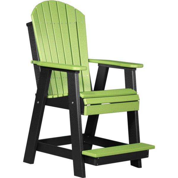 Adirondack Balcony Chair Adirondack Chair Lime Green &amp; Black