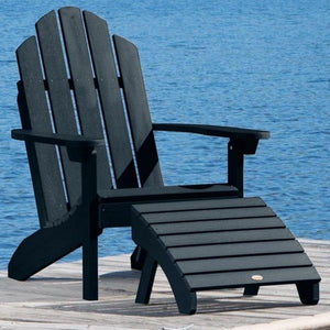 Adirondack Classic Westport Chair with Folding Ottoman Ottoman