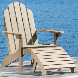 Adirondack Classic Westport Chair with Folding Ottoman Ottoman