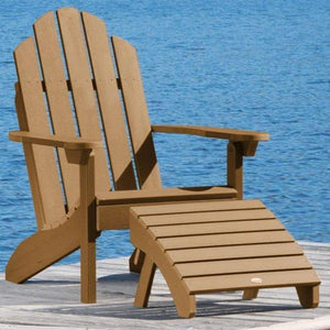 Adirondack Classic Westport Chair with Folding Ottoman Ottoman