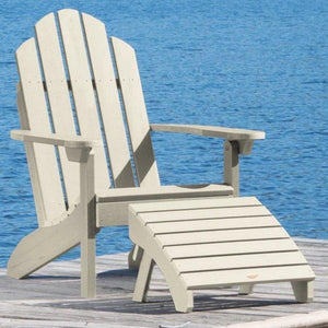 Adirondack Classic Westport Chair with Folding Ottoman Ottoman