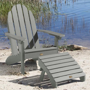 Adirondack Essential Chair with Essential Folding Ottoman Outdoor Chair