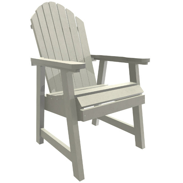 Adirondack Outdoor Hamilton Deck Chair Dining Chair Harbor Gray