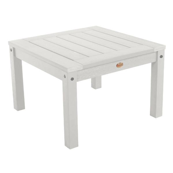Adirondack Outdoor Side Table Outdoor Table White