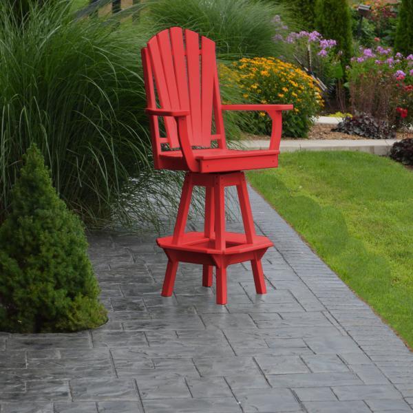 Adirondack Swivel Bar Chair w/Arms Outdoor Chair