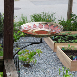 African Sunflower Birdbath Birdbath