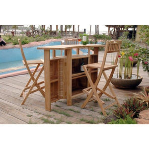 Anderson Teak Altavista 5-Pieces Bar Set Bar Set