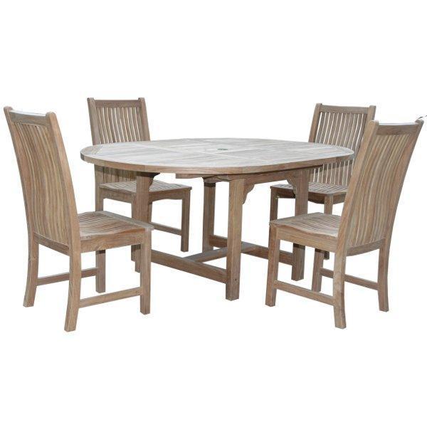 Anderson Teak Bahama Chicago 5-Pieces Dining Set Dining Set