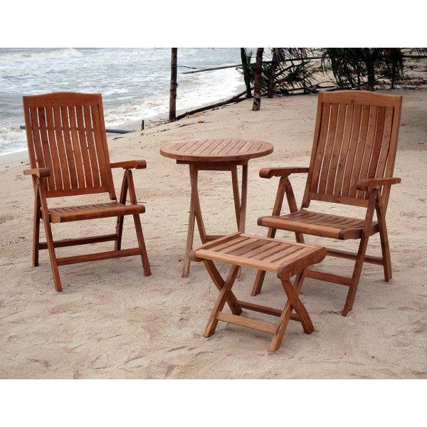 Anderson Teak Bahama Katana 4-Pieces Set Seating Set