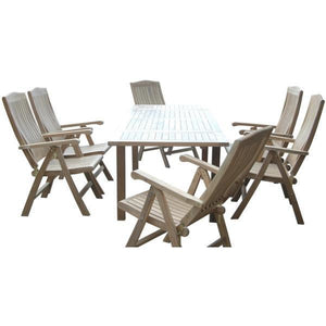 Anderson Teak Bahama Katana 7-Pieces Dining Set Dining Set