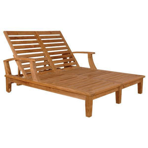 Anderson Teak Brianna Double Sun Lounger with Arm Lounger