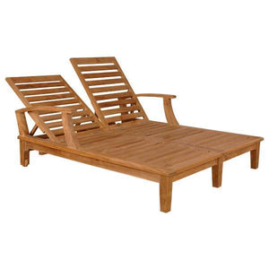 Anderson Teak Brianna Double Sun Lounger with Arm Lounger