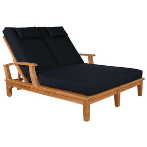 Anderson Teak Brianna Double Sun Lounger with Arm Lounger