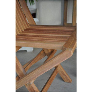 Anderson Teak Bristol Folding Chair Folding Chair