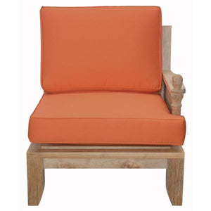 Anderson Teak Luxe Deep Seating Left Modular Outdoor Chairs