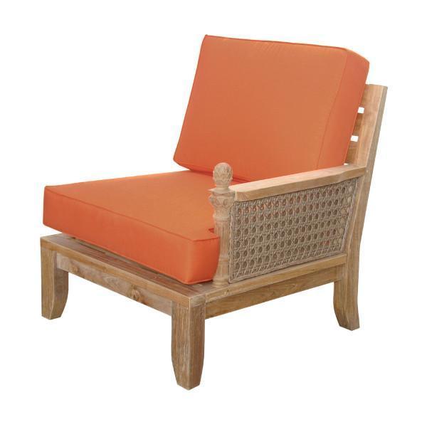Anderson Teak Luxe Deep Seating Left Modular Outdoor Chairs