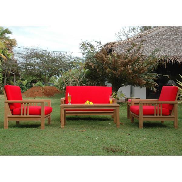 Anderson Teak SouthBay Deep Seating 5-Pieces Conversation Set A Seating Set
