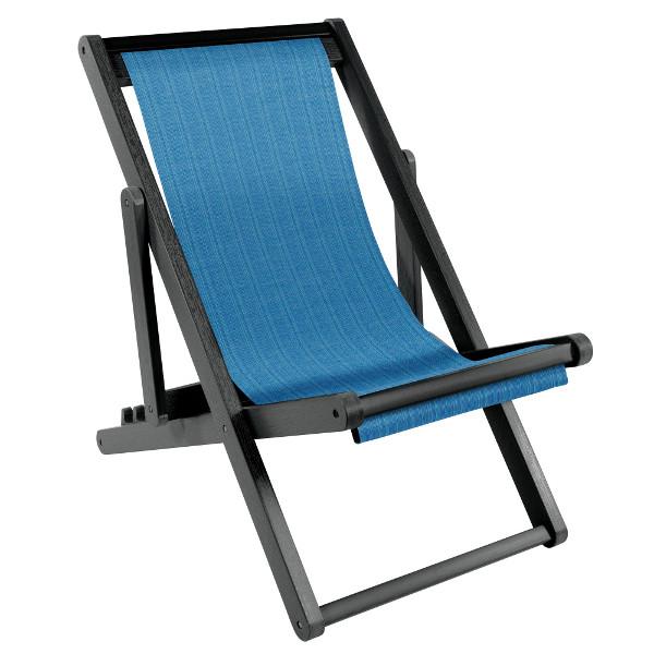 Arabella Folding Sling Chair Sling Chair Hudson / Abyss (Black)