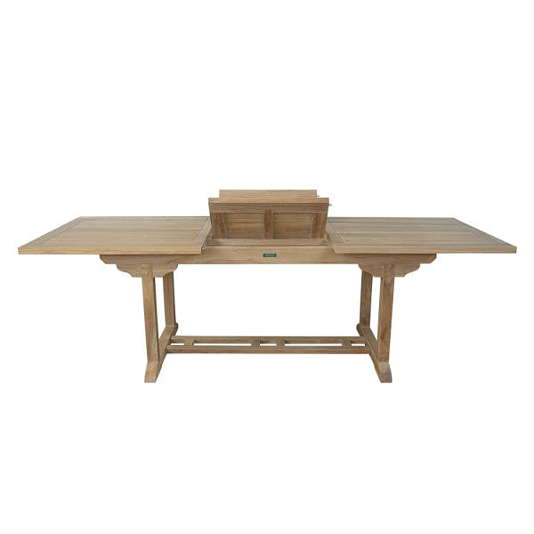 Bahama 8-Foot Rectangular Extension Table Outdoor Table